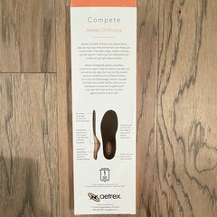 Aetrex Compete L420 Orthotic Insoles Anti-Microbial Women’s 8 (Flat & Low arch)