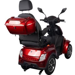 HS4W-A1R 1000W All-Terrain Heavy Duty Electric Scooter Powered Scooter Red