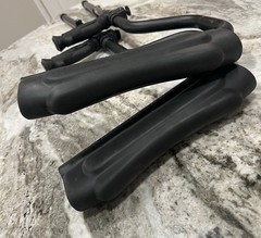 Ergonomic Underarm Crutches, Black Cobra Ergobaum Dual (5′ to 6’6“) EUC *READ*