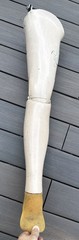 Vintage Above Knee Prosthetic RT Artificial Limb Medical Oddity Steampunk Prop