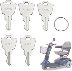 Replacement Keys for Pride Mobility Scooters, Gogo, Elite, Victory, Revo, Pursui