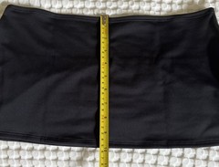 Ostomy Support Garment Women’s Curvy Wrap Colostomy Bag Covers (black, XL)