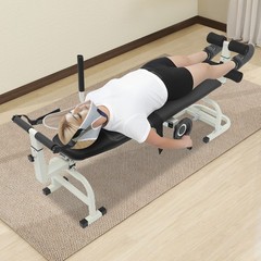 Multi-function Cervical Traction Device Back/Neck Stretcher Lumbar Stretch Bench
