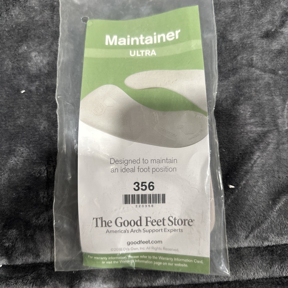 Brand New Good Feet Maintainer Ultra 356 Life Time Warranty Retail $299