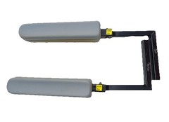 Armrest Arm Rest Assemblies PAIR 14″ Grey Pads Hoveround MPV5 Power Chair Parts