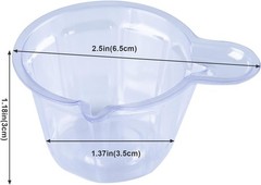 200 Pack Disposable Urine Cups, 40 ml plastic urine cups, for pregnancy test,