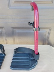 Quickie Ts Tilt In Space Leg Rest Legrest Footrest Foot Rest Used
