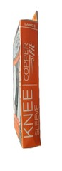 The Original Cooper Fit Knee Compression Sleeves Unisex Sz Large