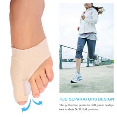 2Pcs Big Toe Bunion Corrector Splint Straightener Foot Pain Relief Hallux Valgus