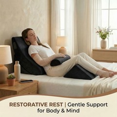 Axelrod 4Pcs Orthopedic Bed Wedge Pillow Set Post Surgery Foam For Back Neck