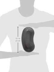 Medline DYND80327 Plastic Emesis Basins – 500 mL Graphite