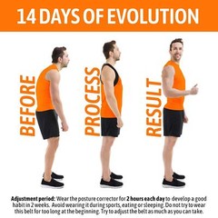 Posture Corrector for Men and Women, Regular (Chest Size 32-43 Inches)