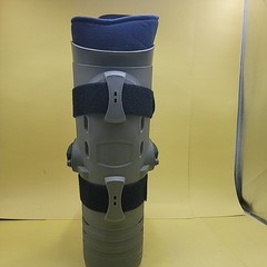 Top Shelf Orthopedics Large Walking Boot Black, Brace Ankle Sprain LEFT NO PUMP