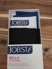 JOBST Bella Strong Compression Garment Armsleeve 15-20 mmHg Size 8 Color Black
