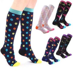 Compression Socks Stockings Knee High Womens Mens Medical 20-30 mmHG S/M-X/XL US
