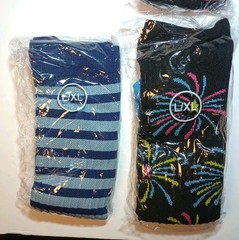 Women’s Compression Socks Size L/XL Lot Of 7 Multicolor 15-20mmhg