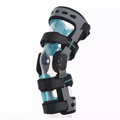 Double hinged ACL postoperative rehabilitation knee brace for Men & Women