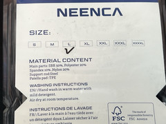 NEENCA Hinged Knee Brace L X-Strap ACL MCL Meniscus Support Black