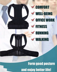 Back Brace Posture Correction Reduce Lumbar Pain Shoulder Brace Support