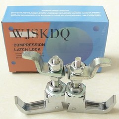 2PCS Lift and Turn Latches and Compression Latch, Adjustable Grip Handle Rota…