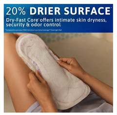 Tena Incontinence Pads, Bladder Control & Postpartum for Women, Overnight Absorb
