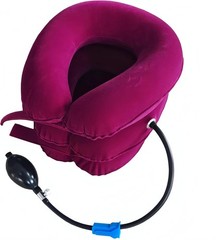 Easy-to-Use Inflatable Neck Stretcher for Effective Spine Alignment & Relaxation