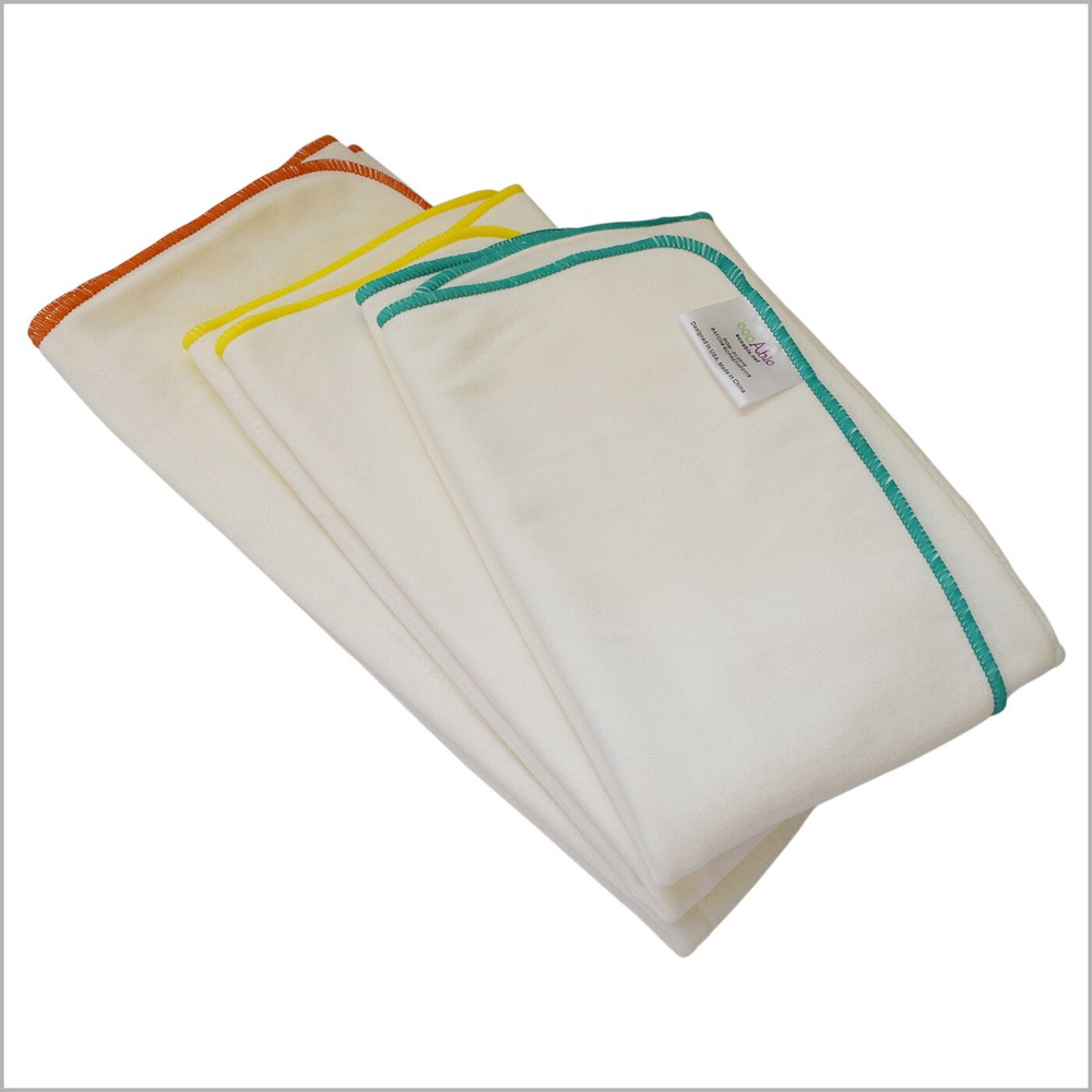 Bamboo Cotton Prefold Insert for Unisex Teen and Adult Cloth Diapers
