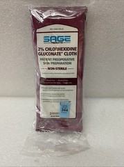 Sage Products 2% Chlorhexidine Gluconate PreOp Prep – 3 Packs