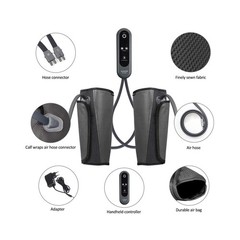 QUINEAR Air Compression Leg Massager for Circulation & Pain Relief, Calf Mass…