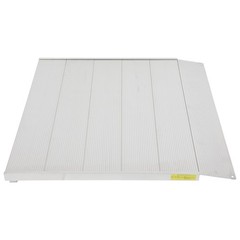 5.84″H 700lbs Capacity Threshold Ramp Bridge Portable Aluminum Angled Entry