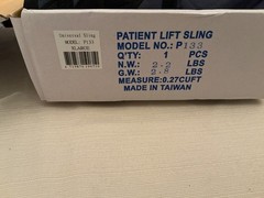 Tuffcare Full Body Sling – Solid Fabric Polyester Patient Lift Sling – XL P133
