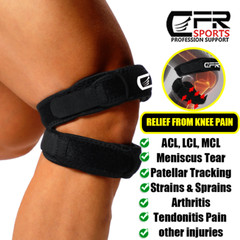 Knee Support Compression Strap Brace Sport Joint Pain Relief Arthritis Running