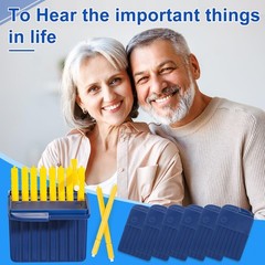 Hearing Aid Wax Guards Filters – 48 Pcs Earwax Replacement Kits & Cleaning Tools