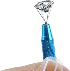 Stylish 2-Pack Mini Grabber Tools – Pink & Blue Claw Holders for Delicate Items