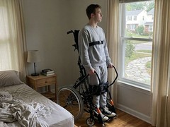 Custom Manual Wheelchair with Vertical Standing Function – Sit-to-Stand Mobility