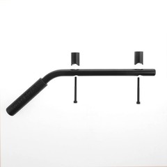Front & Rear Grab Handle Kit Aluminum Alloy Bar Safety Front, Black-1