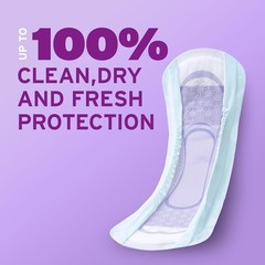 Poise Ultra Thin Panty Pads Liner Bladder Leaks Moderate Flow 48 pads Dented Box