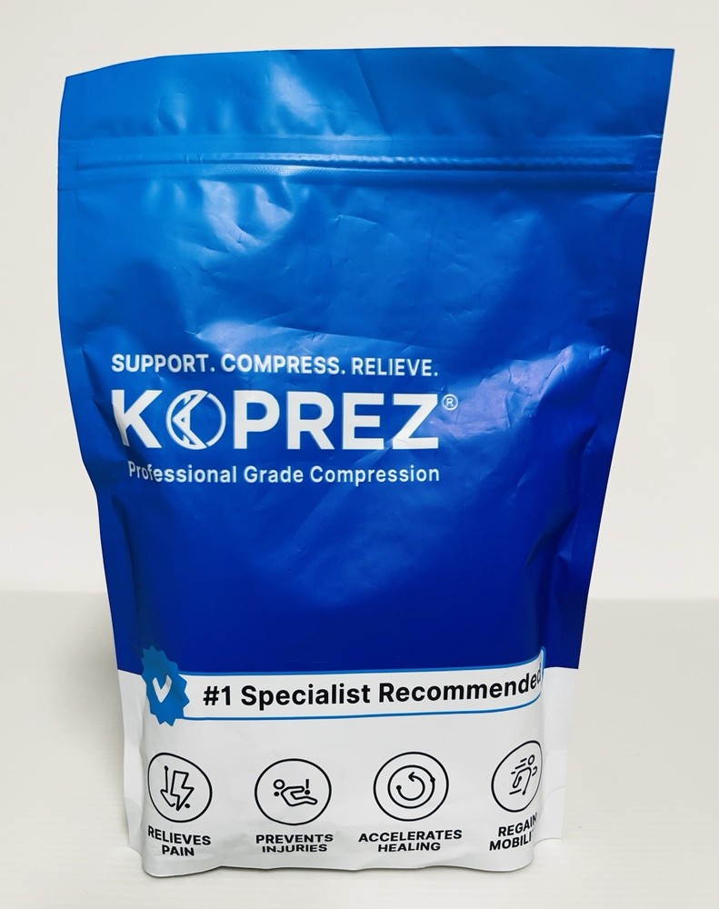 Koprez Size S – For Plantar Fasciitis, Compression Foot Sleeve Ankle Black