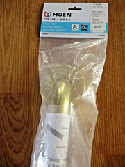 Moen Home Care R8718PB 18 In Bathroom Safety Grab Bar Polished Brass