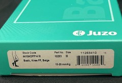 Juzo Basic Compression Stockings Model 4410 Knee High 15-20 Size III