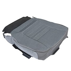 Driver Side Bottom Cloth Seat Cover Gray Replacement for R-a-m 2500 3500 2006