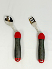 Adaptive Utensils Weighted Spoon Fork Set for Hand Tremors & Parkinson’s EUC