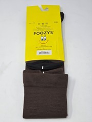 DR FOOZY COMPRESSION SOCKS NEW ONE SIZE ONE PAIR BROWN / COFFEE