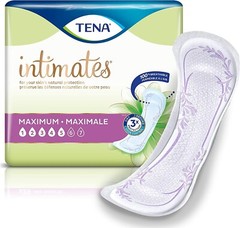 TENA Intimates Overnight Incontinence Pads 13 Long Heavy Absorbency 56 Count