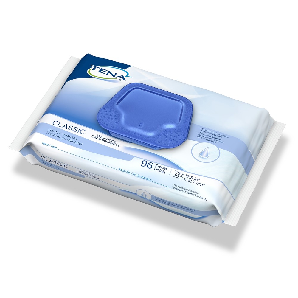 TENA Personal Cleansing Wipe 7-9/10 x 12.5″