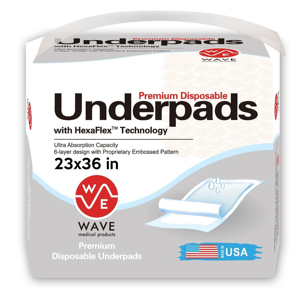 150 Ultra Absorbent Adult Incontinence Large Disposable Bed Pee Underpads 23×36