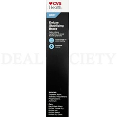 CVS Health Firm Support Sm/Med Deluxe Stabilizing Wrist Brace