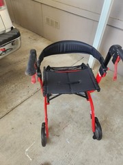Drive F-22 Rollator Folding Mobility Walker (model GV974RD-T).