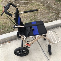 Manual Wheelchairs 20 lbs Aluminum alloy Folding 16″ Wide Seat (Max 265 lbs.)