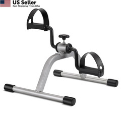 RYGEO Pedal Exerciser Mini Exercise Bike for Leg and Arm Grey-01, GREY